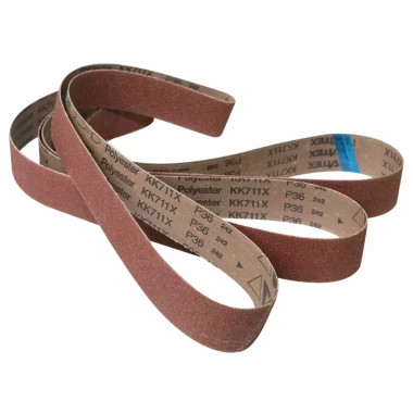 JET Tools 577513 2" x 48" 60 Grit Aluminum Oxide Belts - 3pc SET