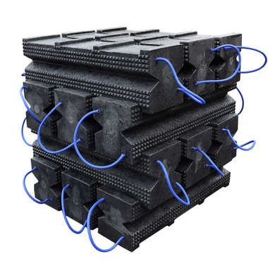 AME 15260 12 Piece Super Stacker Cribbing Set (15230)