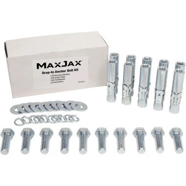 MaxJax Standard Anchor Bolt Kit w/fasteners