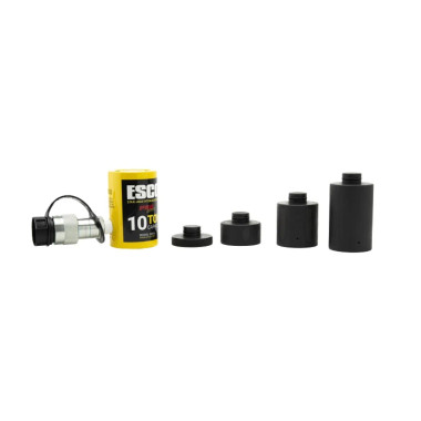 Esco 10316 Ram "STAK-ABLE", 10 Ton Hydraulic, 1" Stroke With 3 Extensions and Carrying Case