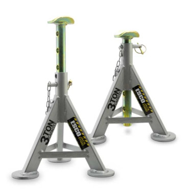 Esco 10497-PAIR Jack Stand (Pair), 3 Ton Weight Capacity With Axle Top Post