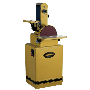 Powermatic 1791292K 31A Sander, 6" x 48" Belt/12" Disc, 2HP 3PH 230/460V, Manual Switch