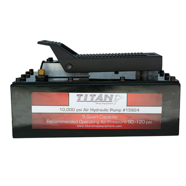 AME 15924 Titan 5 Quart Air Hydraulic Pump with Steel Reservoir