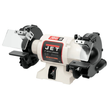 JET Tools 726101 8" WW Bench Grinder, No Wheels