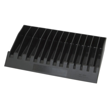 Lisle 40460 Pliers / Wrench Rack, Black