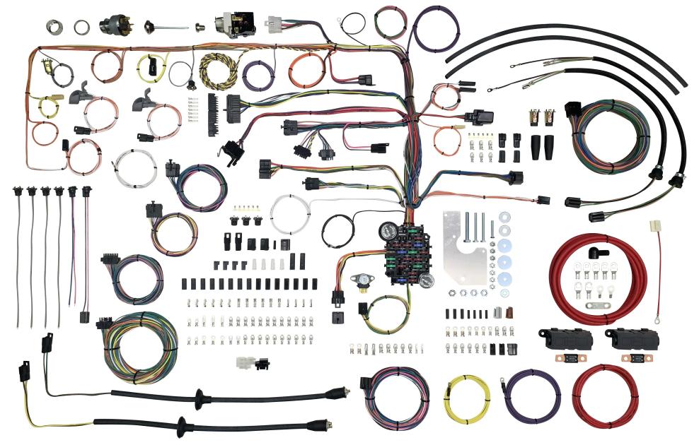 American Autowire Classic Update Kit - 1955-56 Chevy Passenger 500423