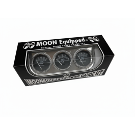Mooneyes Moon Equipped 3 Gauge Underdash Set