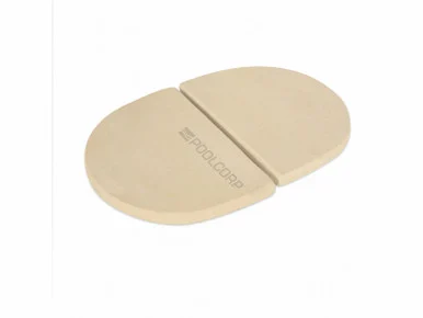 2/Set Oval Jr 200 Ceramic Heat Deflector Plate