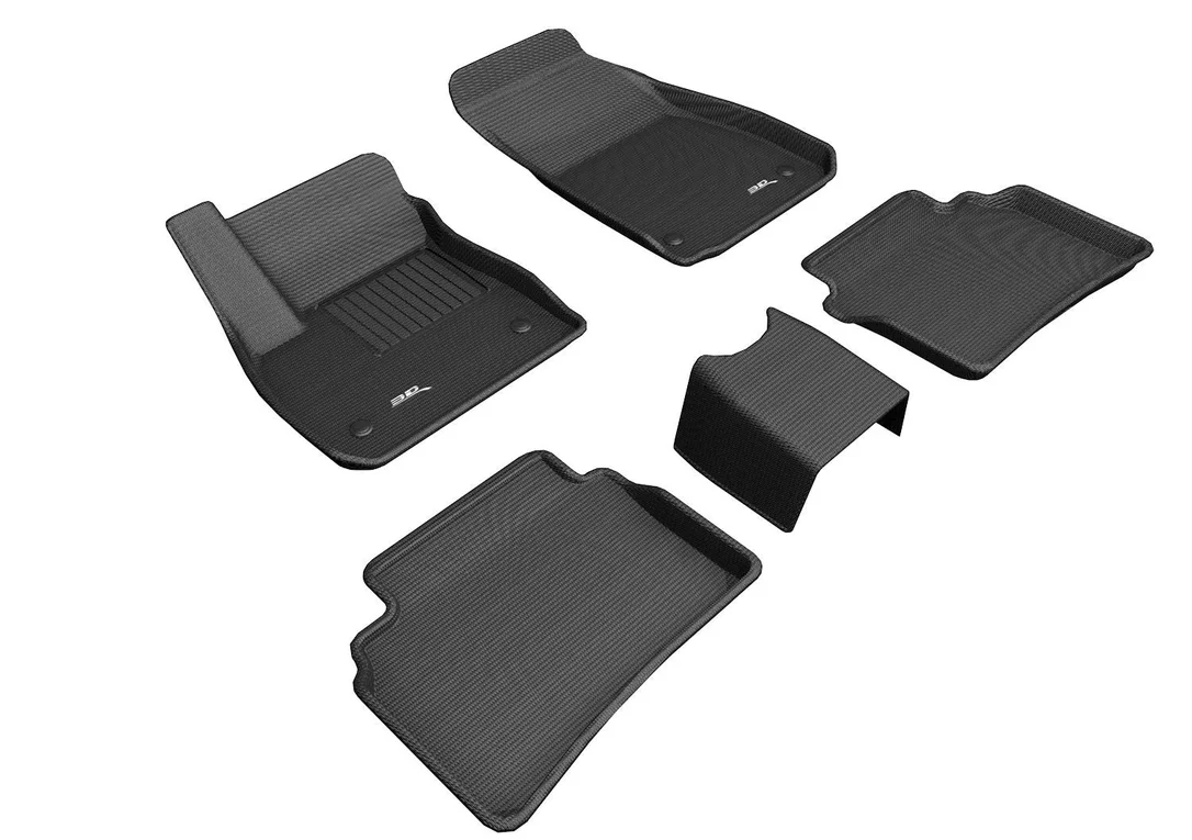 3D MAXpider L1BC03901509 – 2018-2020 Buick Regal Kagu 1st & 2nd Row Floormats – Black