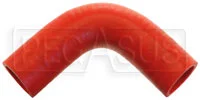 Red Silicone Hose, 1 3/8″ I.D. 90 degree Elbow, 4″ Legs