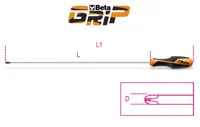 1263/D8 BetaGrip Flat and Phillips Screwdrivers, Set of 8