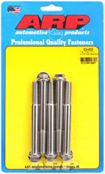 ARP 7/16-14 x 4.000 Stainless Steel Bolt, 1/2″ Hex, 5-pack