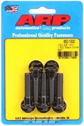 ARP 3/8-16 x 1.500 Black Oxide Bolt, 3/8″ Hex Head, 5-Pack