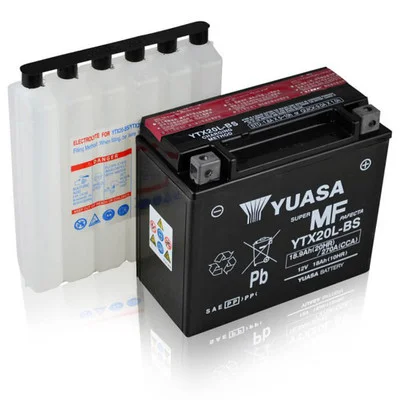 Yuasa Honda VTX1800R 03-07 Retro Cast Maintenance Free Battery