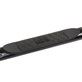 Westin 21-3575 – Platinum Series Oval Step Bar, Black Steel