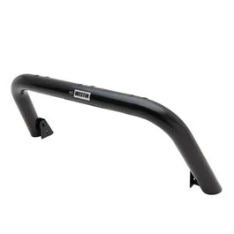 Westin 46-41605 – Max Winch Tray Bull Bar/Light Bar, Black Stainless Steel