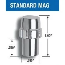 Gorilla 73671N – Standard Mag Gorilla Wheel Locks 7/16″ (Quantity: Pack Of 4)