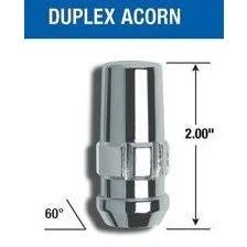 Gorilla 76601N – Duplex Acorn Gorilla Wheel Locks 14mm x 2.00 (Quantity: Pack Of 4)