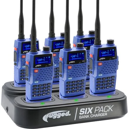 Handheld Radios 6 Pack Business Band