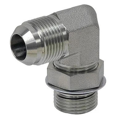 JIC 16 Male x SAE 16 Male 90 Degree Elbow 6801-16-16 Adapter