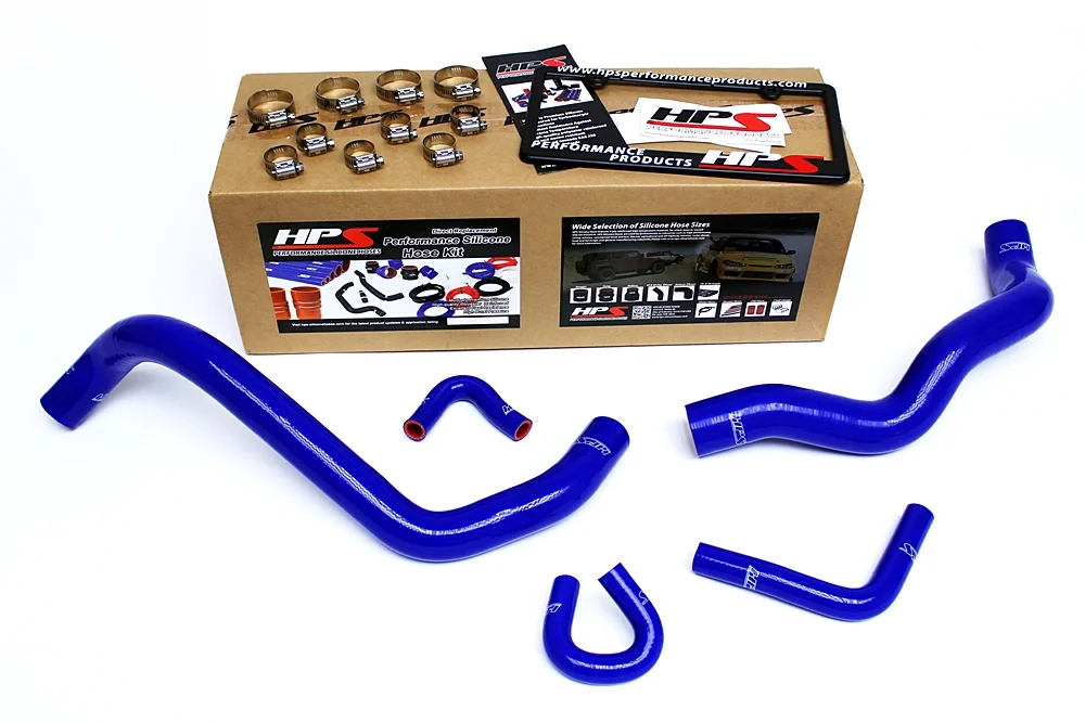 HPS Radiator + Heater Hose (Blue) – Ford Mustang 01-04