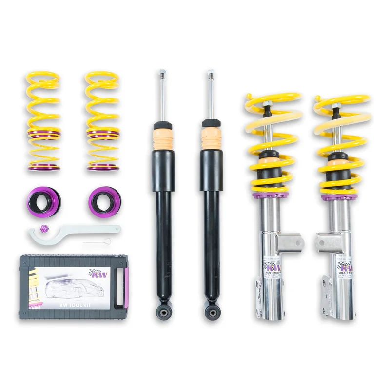 KW Suspensions 10225092 KW V1 Coilover Kit – Mercedes CLA 250; 4MATIC (AWD)