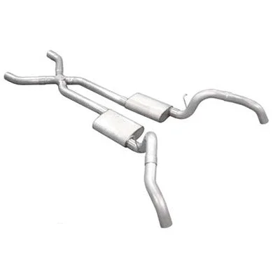 Pypes 1967-1969 Camaro V8 3in Exhaust System with X-Pipe SGF63S