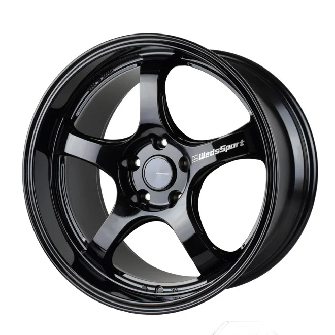 WedsSport RN-05M Wheel – 18×8.5 / 5×120 / Offset +36 (Gloss Black)