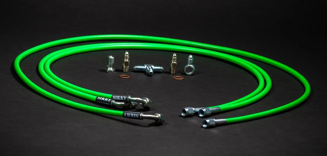 Sikky Manufacturing – E36 Pull Back Handbrake Dual Caliper Line Kit (HLK-03)