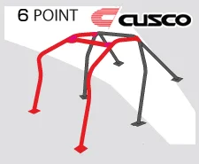 Cusco D1 Roll Cage – Honda Civic EF3 87-91 (6-pnt, 4/5 Pass) Around Dash-Type