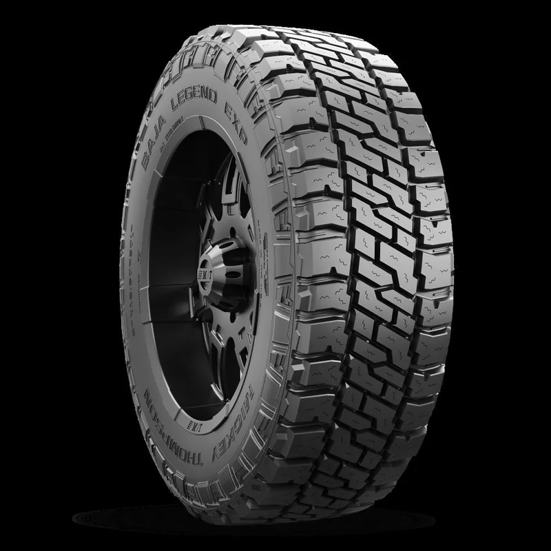 Mickey Thompson 247557 – Baja Legend EXP 35X12.50R15LT Light Truck Radial Tire 15 Inch Raised White Letter Sidewall