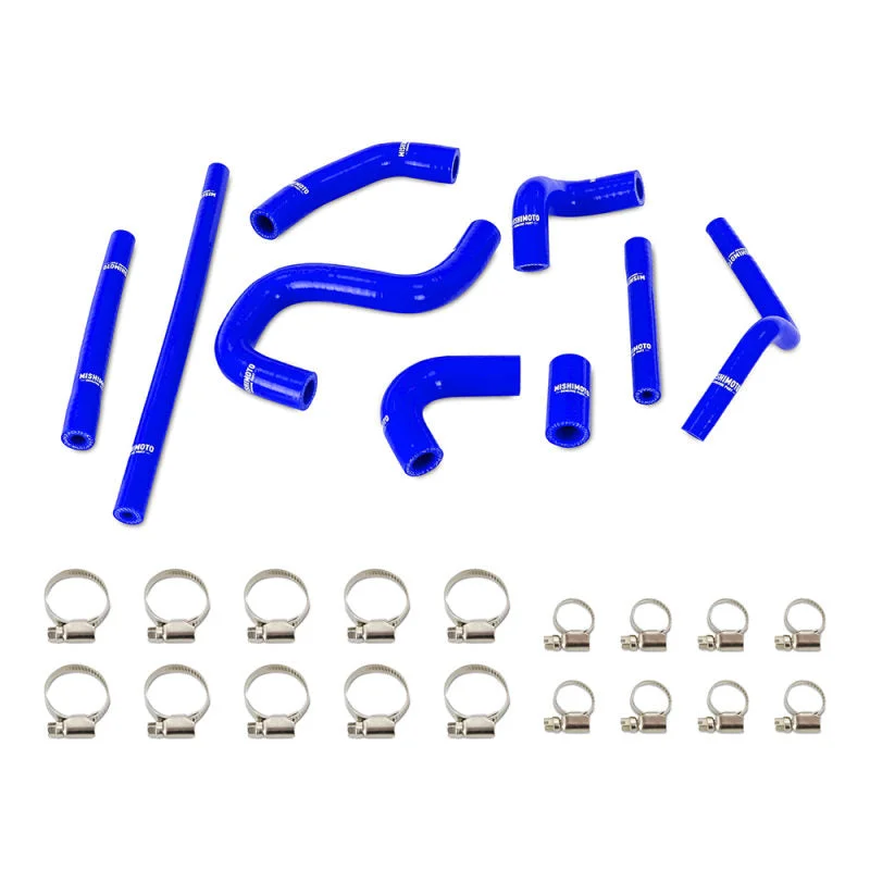 Mishimoto MMHOSE-4RUN34-96HHRBL – 96-02 Toyota 4Runner 3.4L (w/ Rear Heater) Silicone Heater Hose Kit – Blue