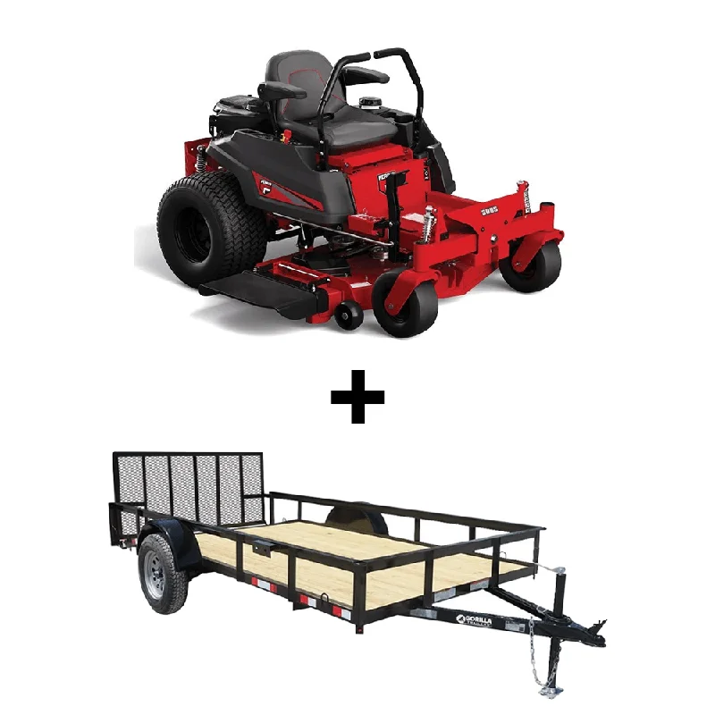 Ferris 5902143 48″ 300S Zero Turn Mower Util Trailer Bundle