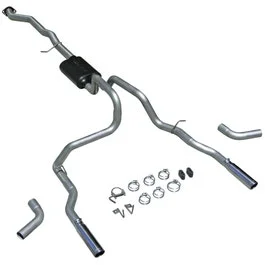 Flowmaster 17428 – American Thunder Stainless Cat-Back Exhaust System