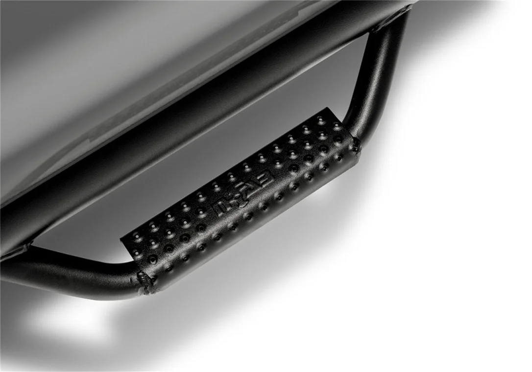 N-Fab D1598CC-TX – Nerf Step 15.5-17 Dodge Ram 1500 Crew Cab 6.4ft Bed – Tex. Black – W2W – 3in