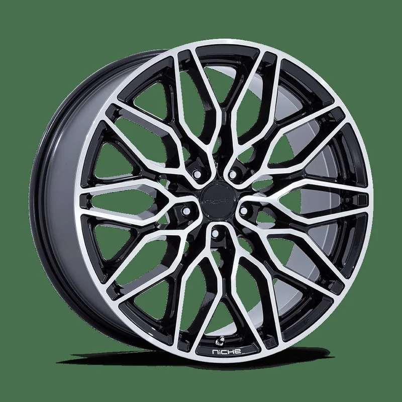 Niche NC277BD20901235 – Nc277 Calabria 5 20X9 Gloss Black Machined