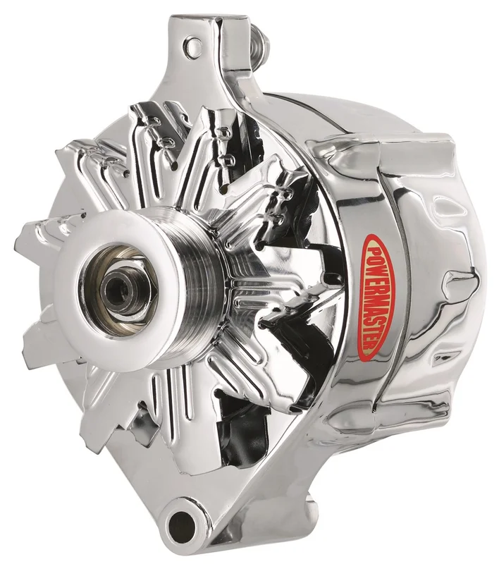 Powermaster Performance 8-37140 – Chrome Ford 150 amp Upgrade Alternator