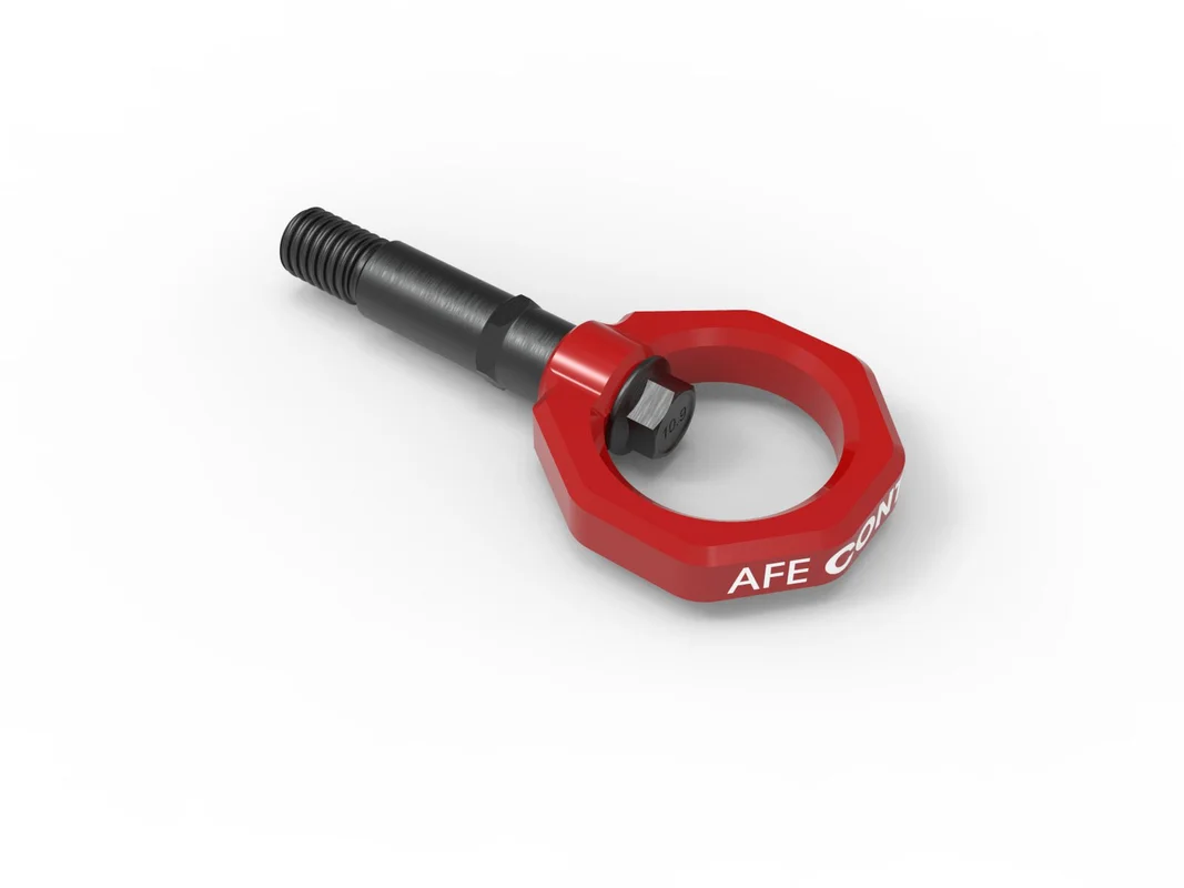 aFe Power 450-721002-R – Control Rear Tow Hook Red 20-21 Toyota GR Supra (A90)