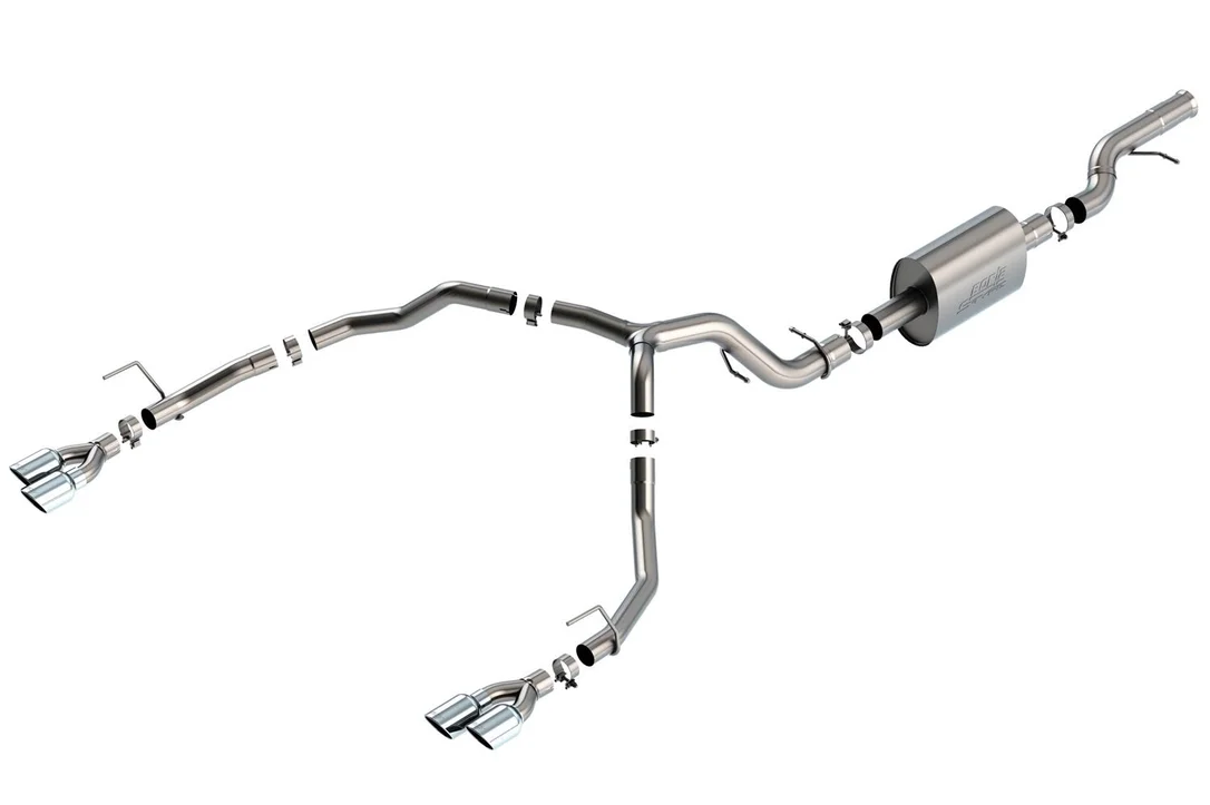 Borla 140859 – 21-22 Chevrolet Tahoe 6.2L V8 2/4WD 4DR Brushed T-304 Stainless Steel S-Type Cat-Back Exhaust