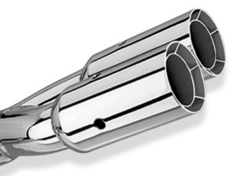 Borla 20203 – Universal Polished Tip Dual Round Intercooled (inlet 2 1/2in. Outlet 3in) *NO Returns*