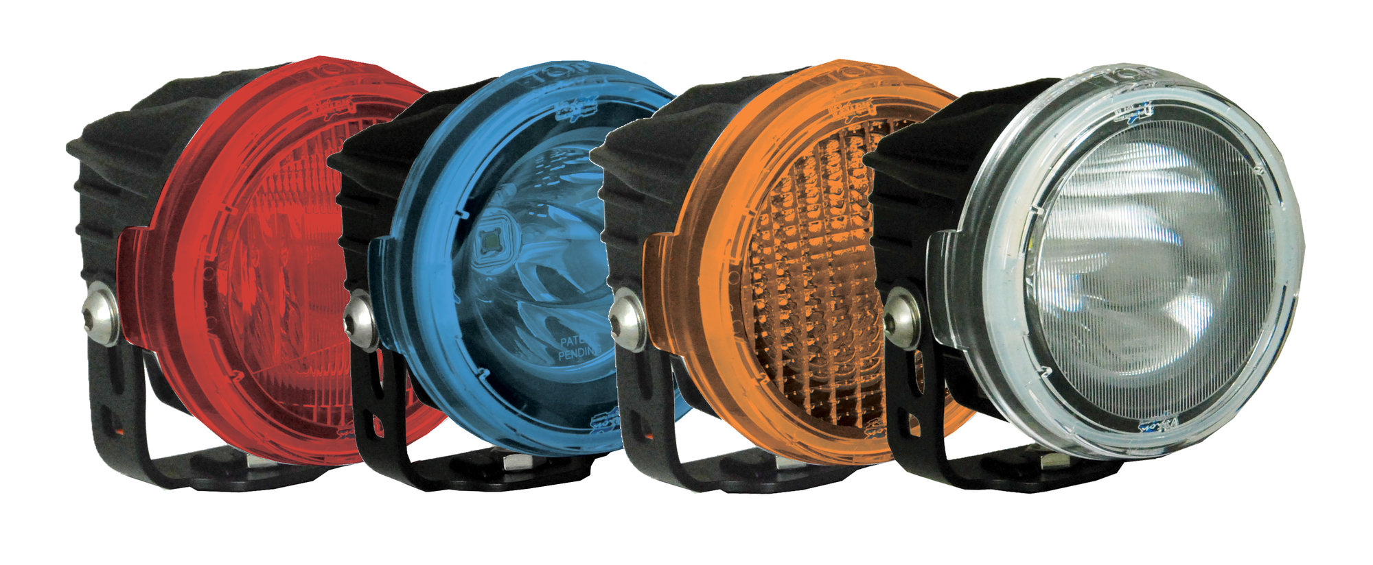 Vision X 3.7" Polycarbonate Light Cover for Optimus Prime Round LED Lights