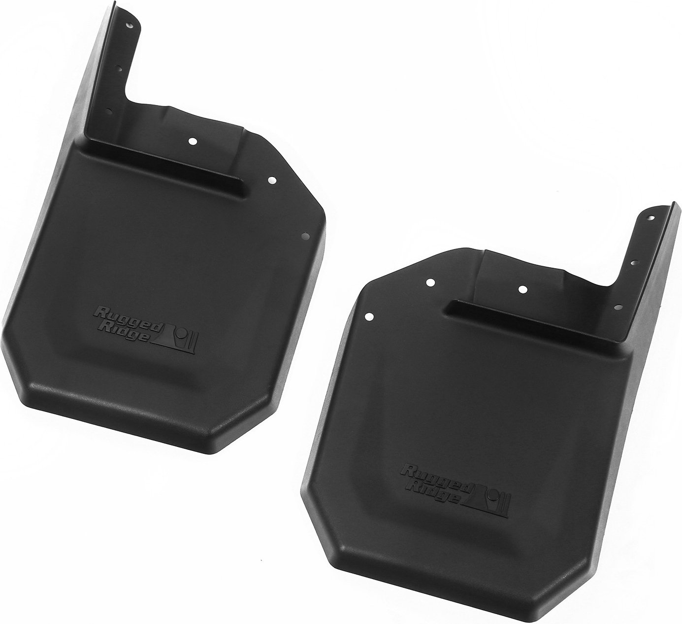 Rugged Ridge 11642.11 Front Splash Guard Kit for 07-18 Jeep Wrangler JK