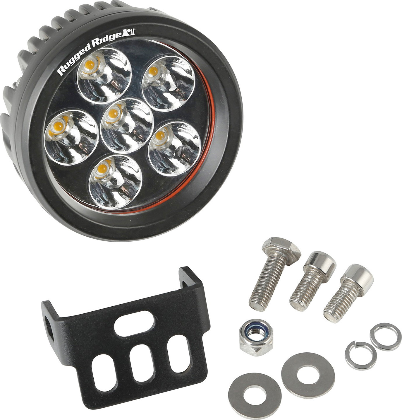 Rugged Ridge 15209.01 3.5" Round LED 18w Light - Driving Pattern