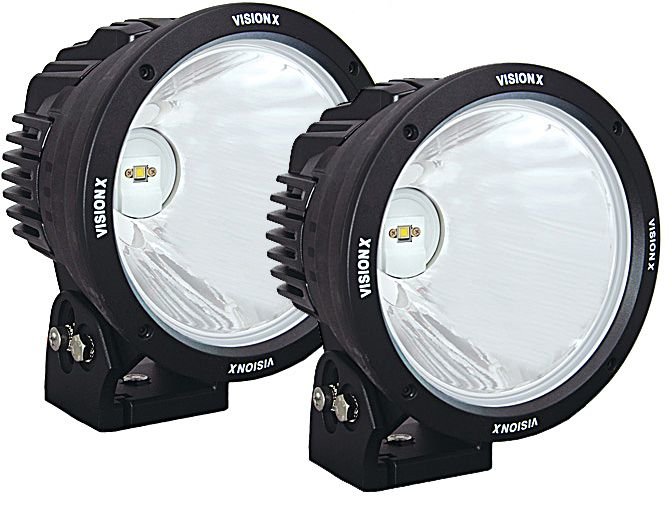 Vision X 9890074 Light Cannon 8.7" 90W 10° Narrow Beam LED Driving Light Kit