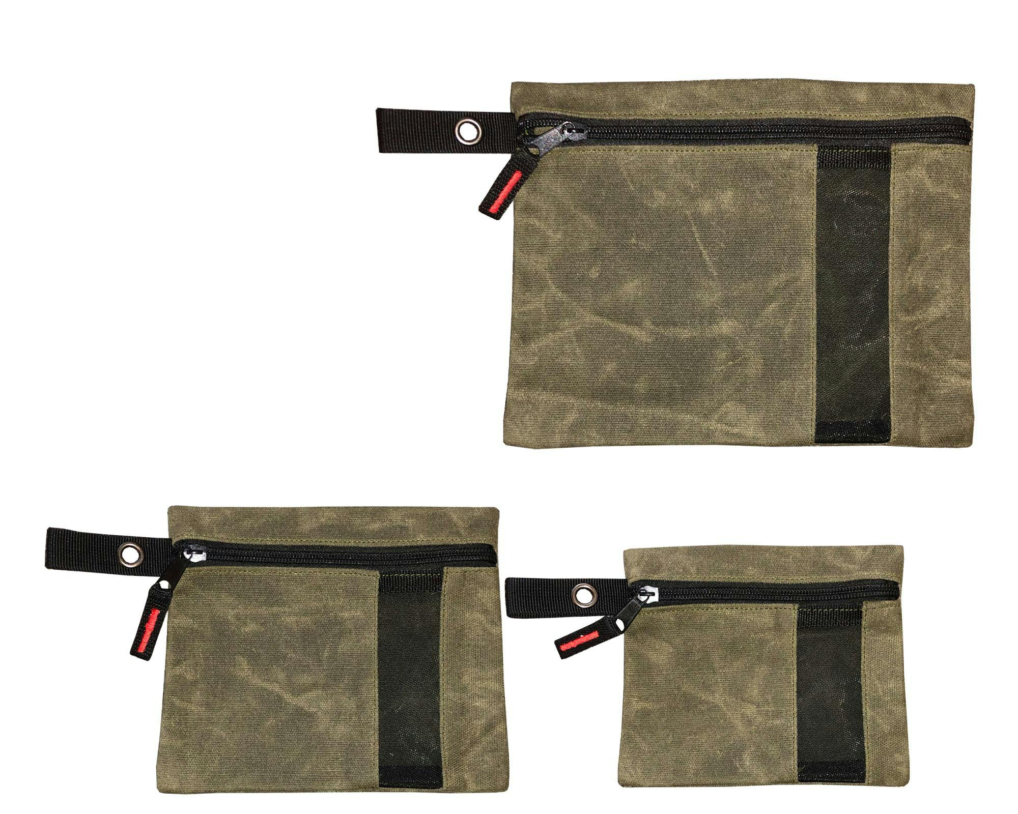 Overland Vehicle Systems 21059941 Medium Bags - 3 Individual #12 Waxed Canvas