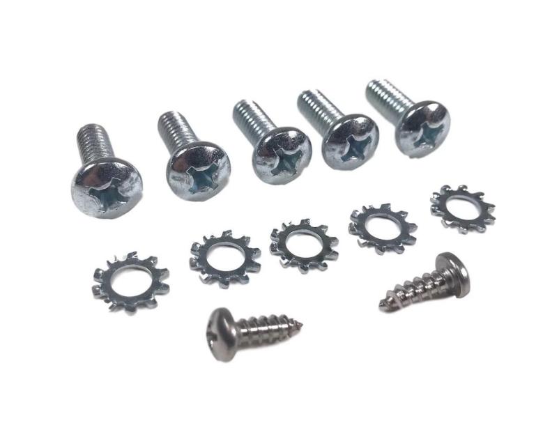 Redline Restomotive 1955-1957 Chevy Trunk Latch Screw Set