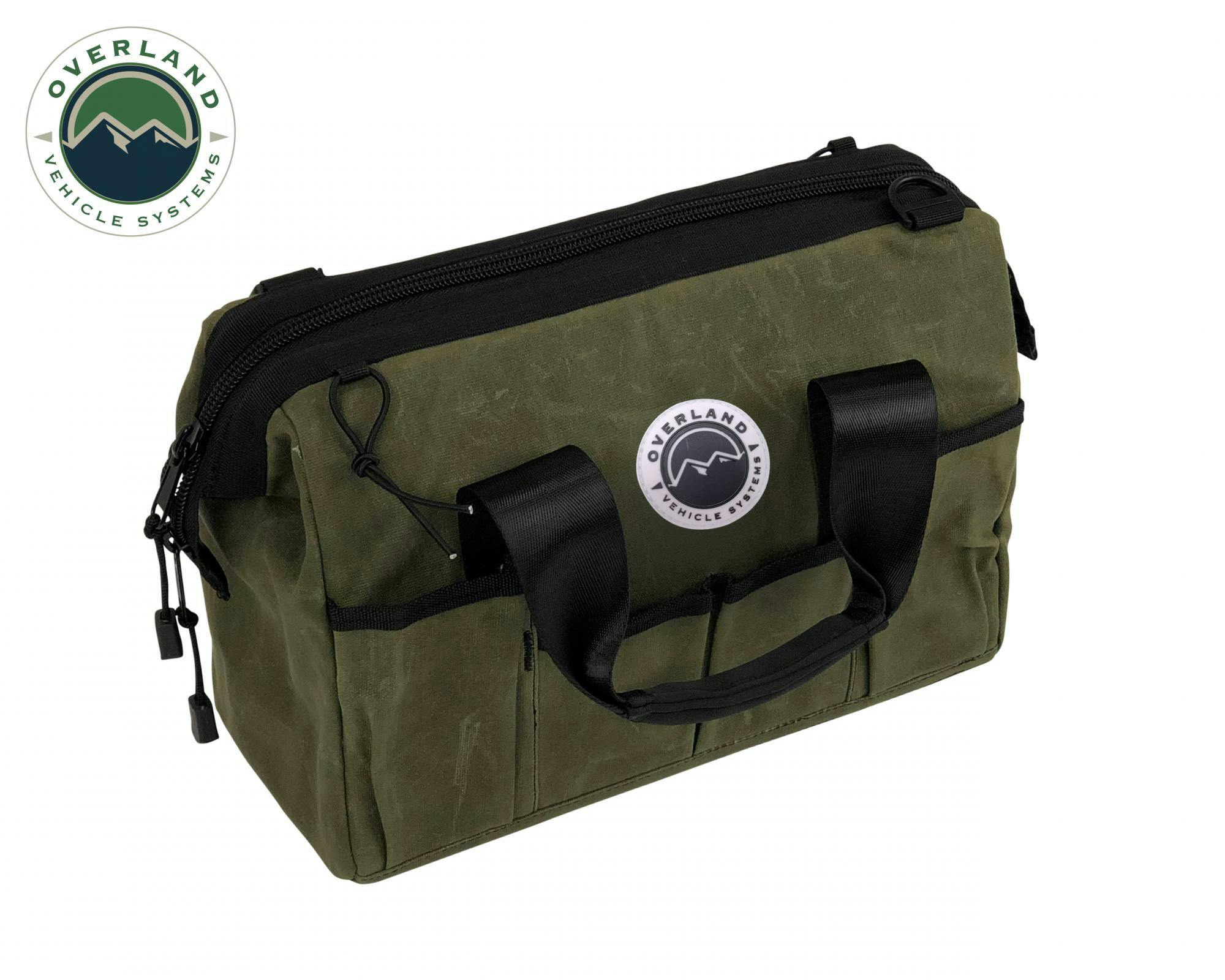 Overland Vehicle Systems 21119941 All Purpose Tool Bag #16 Waxed Canvas