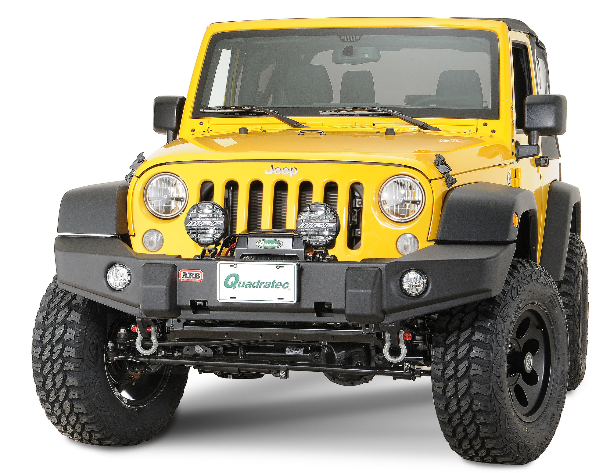 ARB Hoopless Combination Front Winch Bumper for 07-18 Jeep Wrangler JK