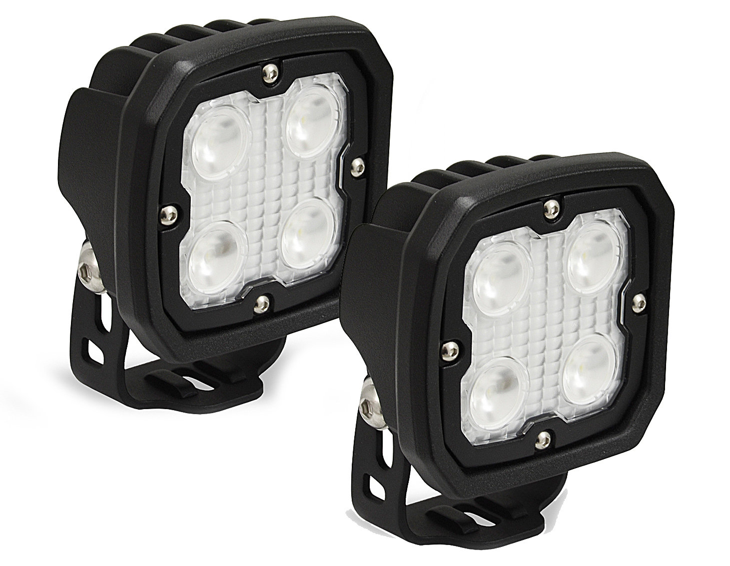 Vision X 9891187 Duralux Work Light 4 LED 10° Light Kit