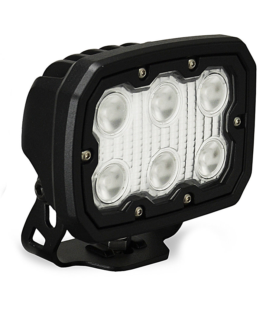 Vision X 9891125 Duralux Work Light 6 LED 40° Light